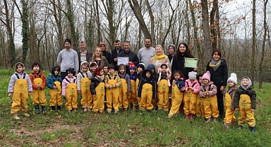 İzmit’te miniklerden doğaya anlamlı dokunuş