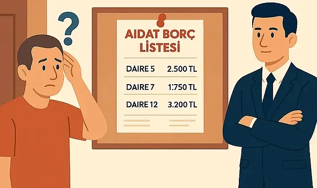KVKK’dan apartman ve siteler için tarihi karar! Aidat borç listesi asmak yasaklandı