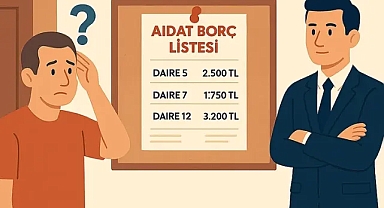 KVKK’dan apartman ve siteler için tarihi karar! Aidat borç listesi asmak yasaklandı