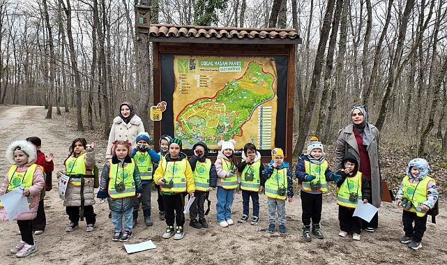 Lokomotif'in minikleri Ormanya'da doğayı keşfetti