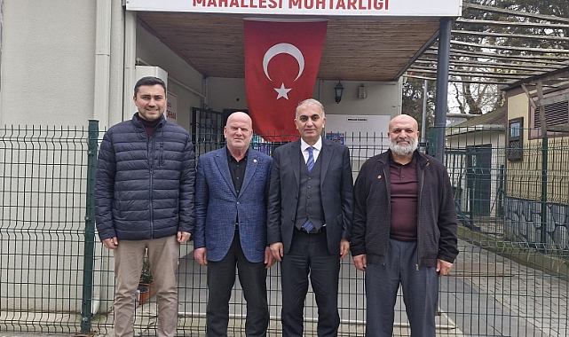 Saadet Partisi Gebze İlçe Teşkilatından Mahalle Muhtarlarına Ziyaret