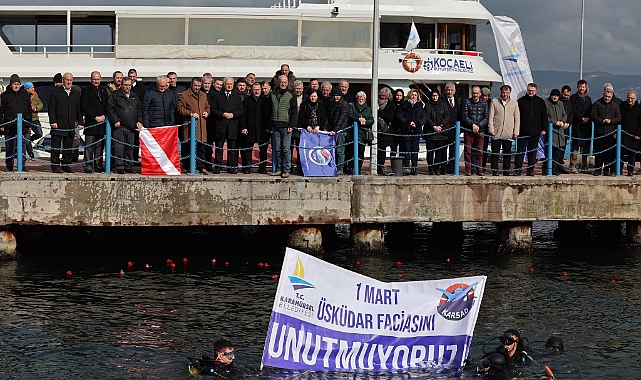 Üsküdar Vapuru Faci̇ası, 68. Yılında Karamürsel’de Anıldı