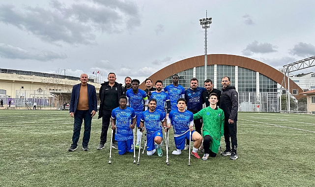 Gebze Belediyesi Ampute Futbol Takımı’ndan Kritik Galibiyet: 2-1