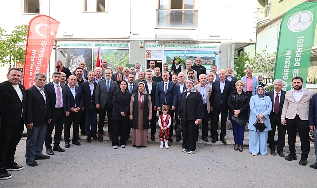 Gebze’de Yağlıdere rüzgarı: Protokol bu buluşmada tam kadro yer aldı!