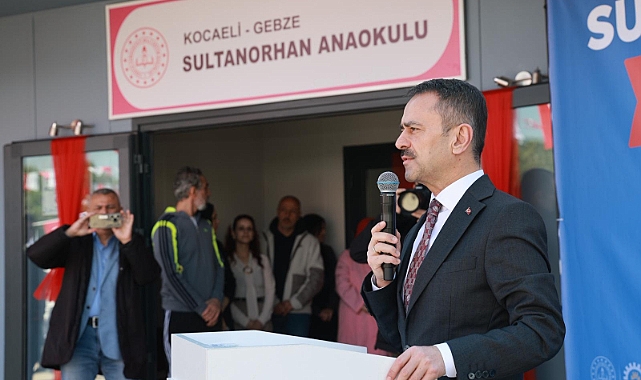 Gebze Sultanorhan Anaokulu hizmete açıldı