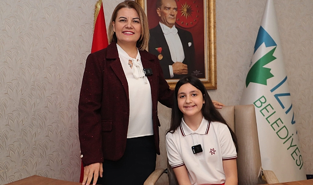 İzmit’te başkanlık koltuğu bugün Öykü’ye emanet