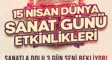 İzmit’te Dünya Sanat Günü coşkusu 3 gün sürecek