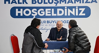 Başkan Büyükgöz Halk Buluşmasında Vatandaşlarla Bir Araya Geldi