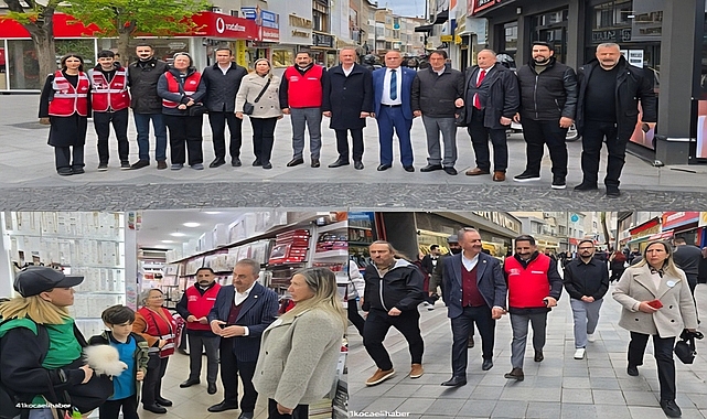 CHP Gebze'de sahaya indi: Esnaf ve vatandaş 