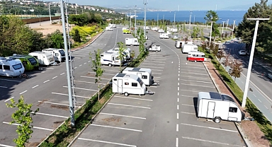 Darıca Millet Bahçesi’nde karavan sahiplerine önemli hatırlatma; Kaydı olmayan karavanlar çekilecek