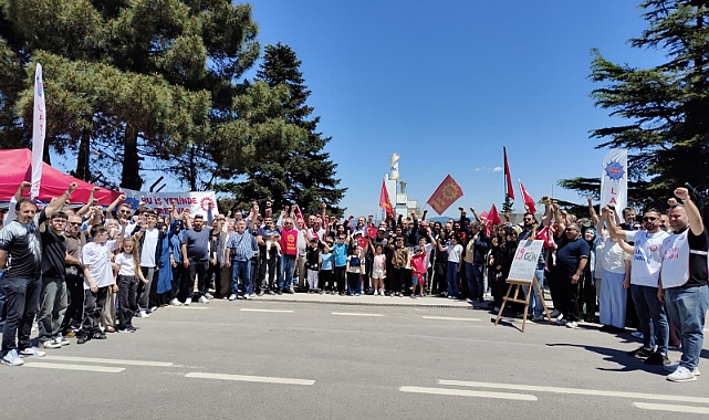 Emek Partisi, grevlerinin 19. gününde P&G işçilerini ziyaret etti