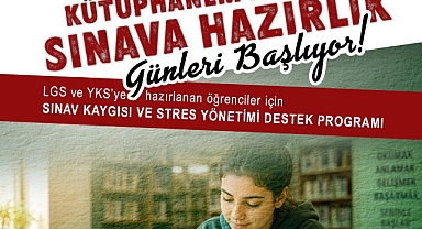 Büyükşehir’den LGS ve YKS öncesi tam destek