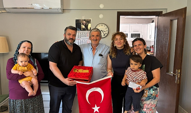 Gazilere ve ailelerine ziyaretler sürüyor