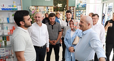 Başkan Büyükgöz Arapçeşme Esnafıyla Bir Araya Geldi