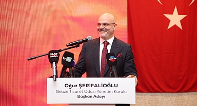 Oğuz Şerifalioğlu Gebze Ticaret Odası Yönetim Kurulu Başkan Adaylığını Açıkladı