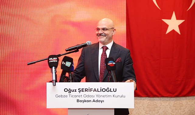 Oğuz Şerifalioğlu Gebze Ticaret Odası Yönetim Kurulu Başkan Adaylığını Açıkladı