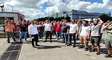 Vesuvius'ta işçiler sendikal hakları için üretimi durdurdu